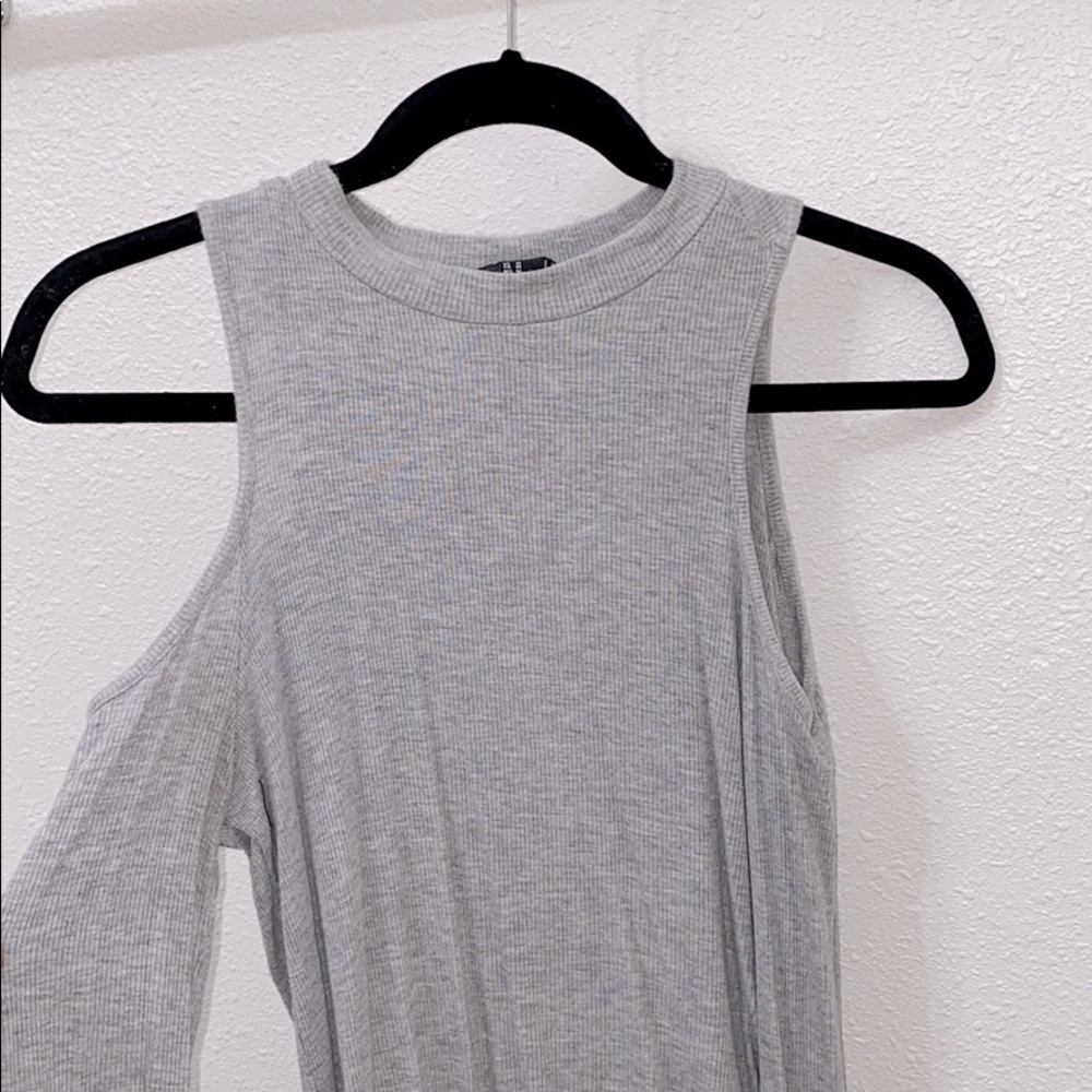 Grey bodysuit